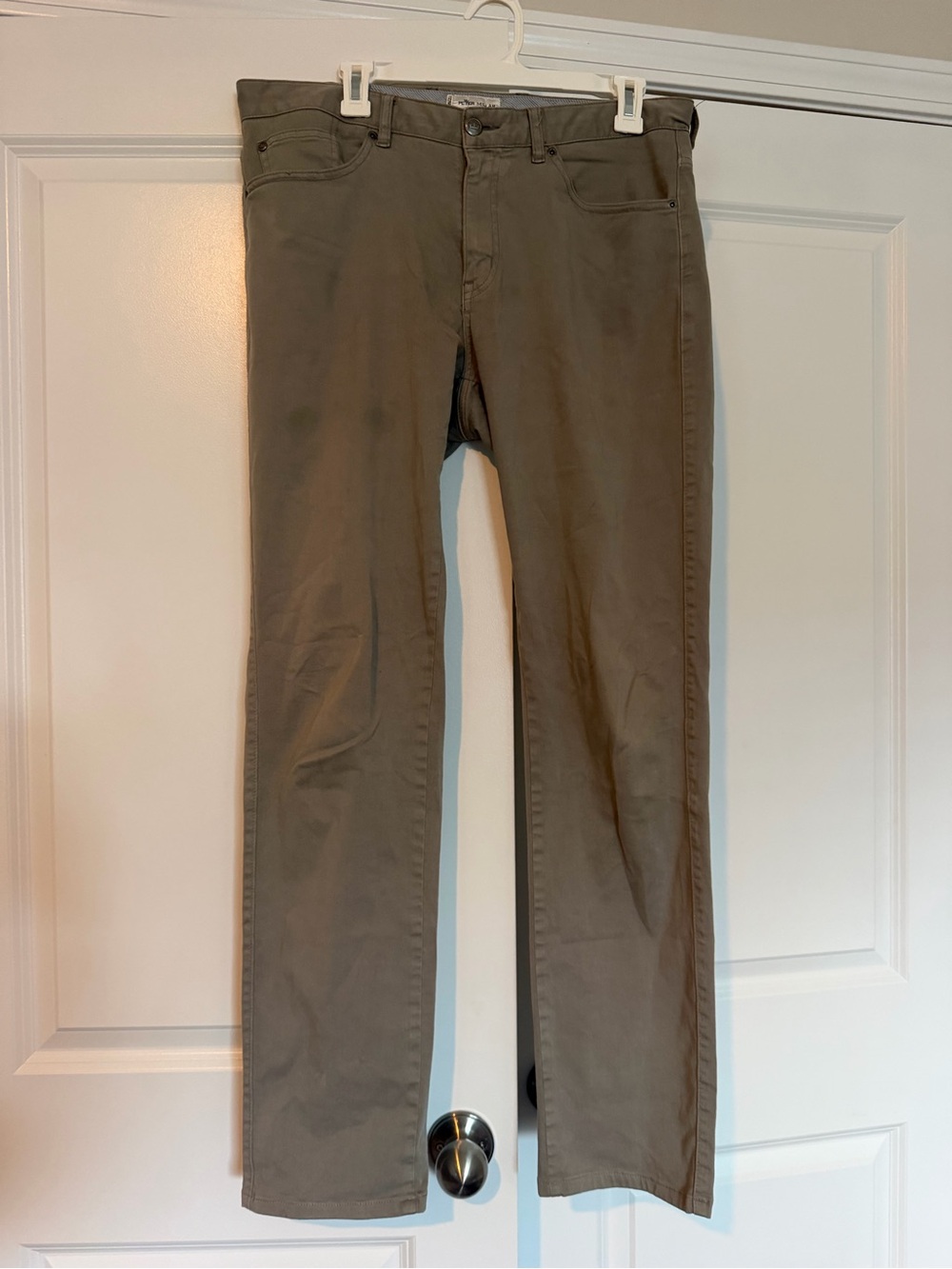 Peter Millar Ultimate Sateen Gray Pants Men's 34
